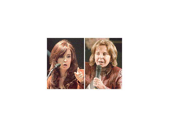 Cristina Kirchner y Chiche Duhalde