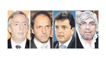 ámbito.com | Néstor Kirchner, Daniel Scioli, Sergio Massa, Hugo Moyano