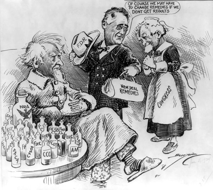 FDR y el primer New Deal FDR y el primer New Deal