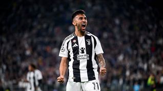 Nicolás González le puse el broche de oro al debut de Juventus en la Champions League.