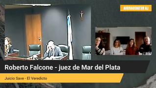 Los hijos del represor Leonardo Miguel Save, María Eugenia, María Natalia, Marcelo Leonardo y Ana María.