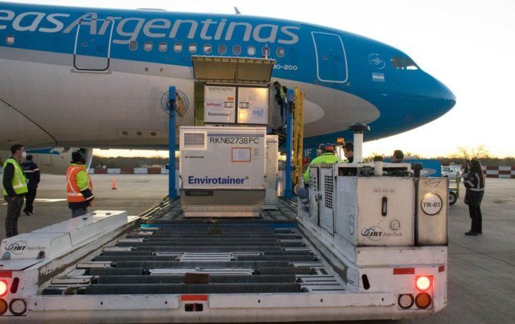 partio un nuevo vuelo a china para traer mas dosis de sinopharm