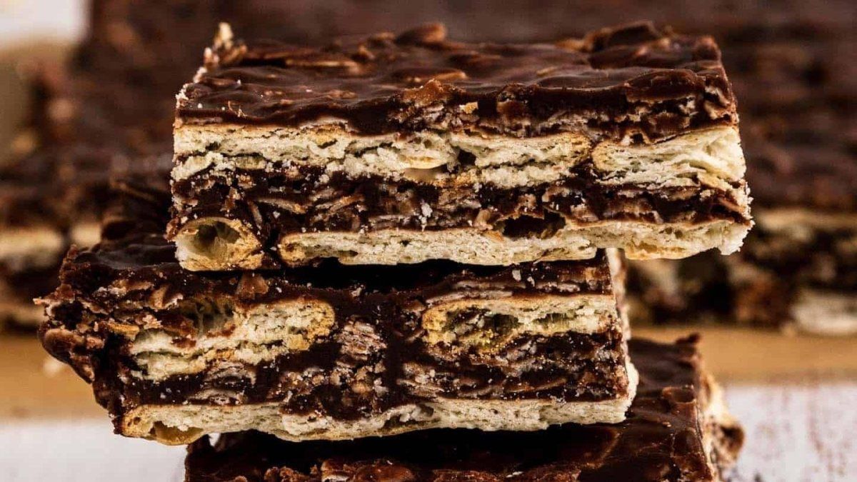 The delicious oatmeal and chocolate nougat that is ideal for Christmas and super easy to make The delicious oatmeal and chocolate nougat that is ideal for Christmas and super easy to make
