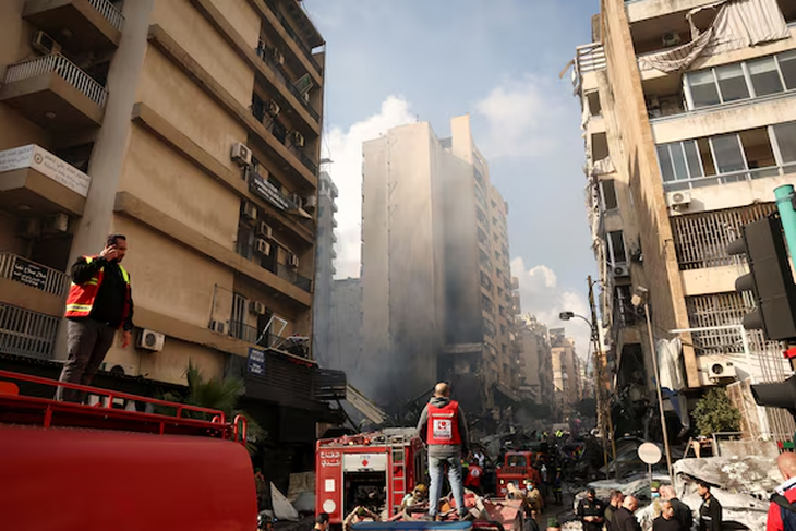 Así se encuentra la capital del Líbano tras los ataques de Israel. Así se encuentra la capital del Líbano tras los ataques de Israel.