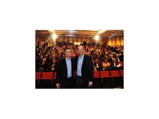 Mauricio Macri y Federico Sturzenegger.
