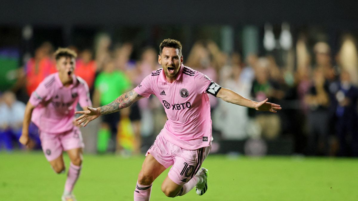 Lionel Messi, again in the MLS team of the week