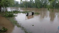Las inundaciones llegaron a una parte de Formosa.&nbsp;