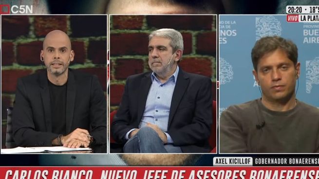 Axel Kicillof habló en C5N.&nbsp;