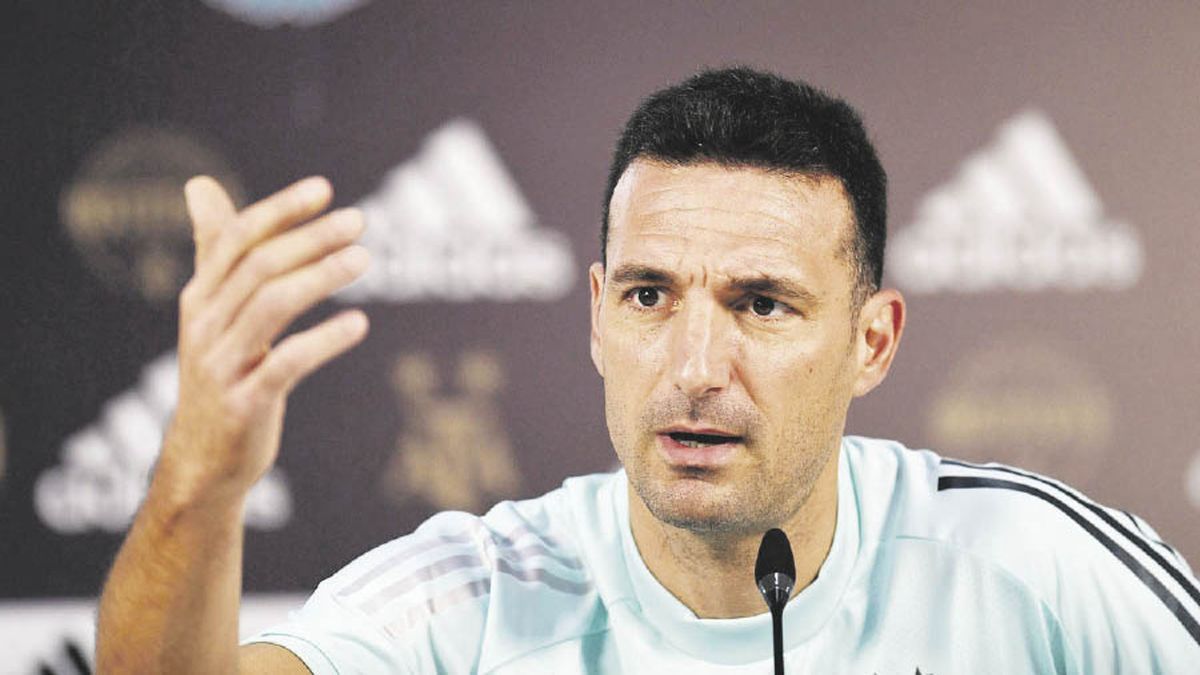 Scaloni: “It’s not worth scheming before the start of the World Cup”