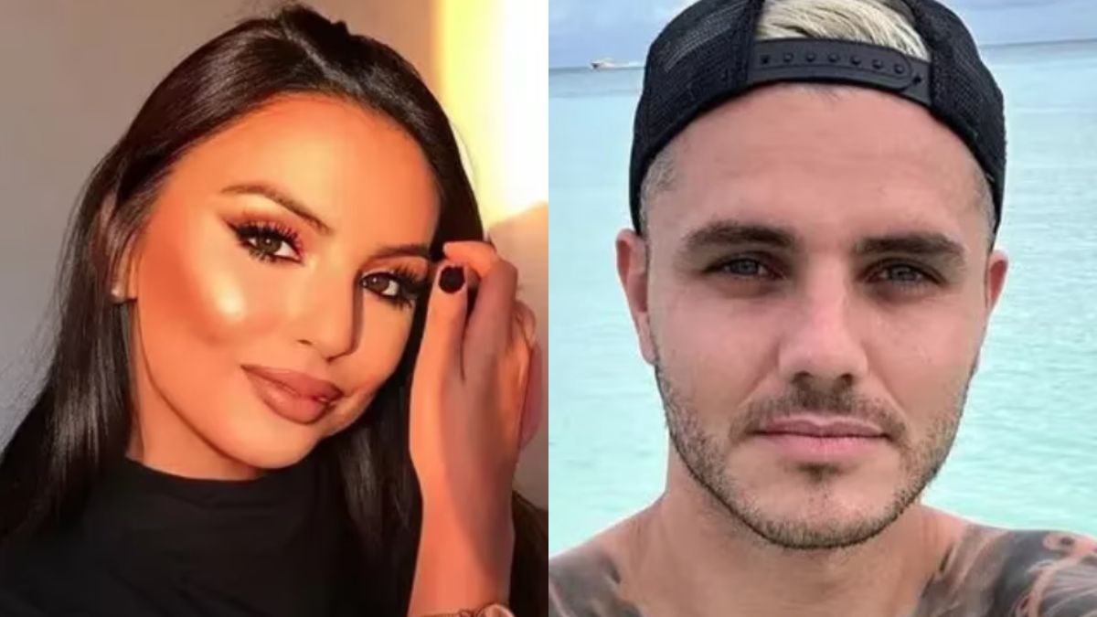 What do the private chats between Mauro Icardi and Cande Lecce say?