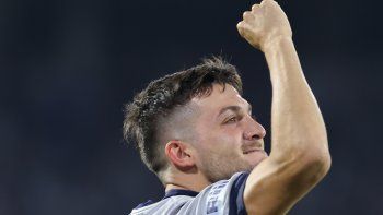 Goleador. Francisco Pizzini, de gran presente, marcó el primer gol en el triunfo de Talleres en la Liga Profesional.