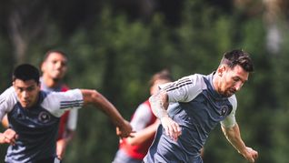 De a poco, Messi se reincorpora a Inter Miami.