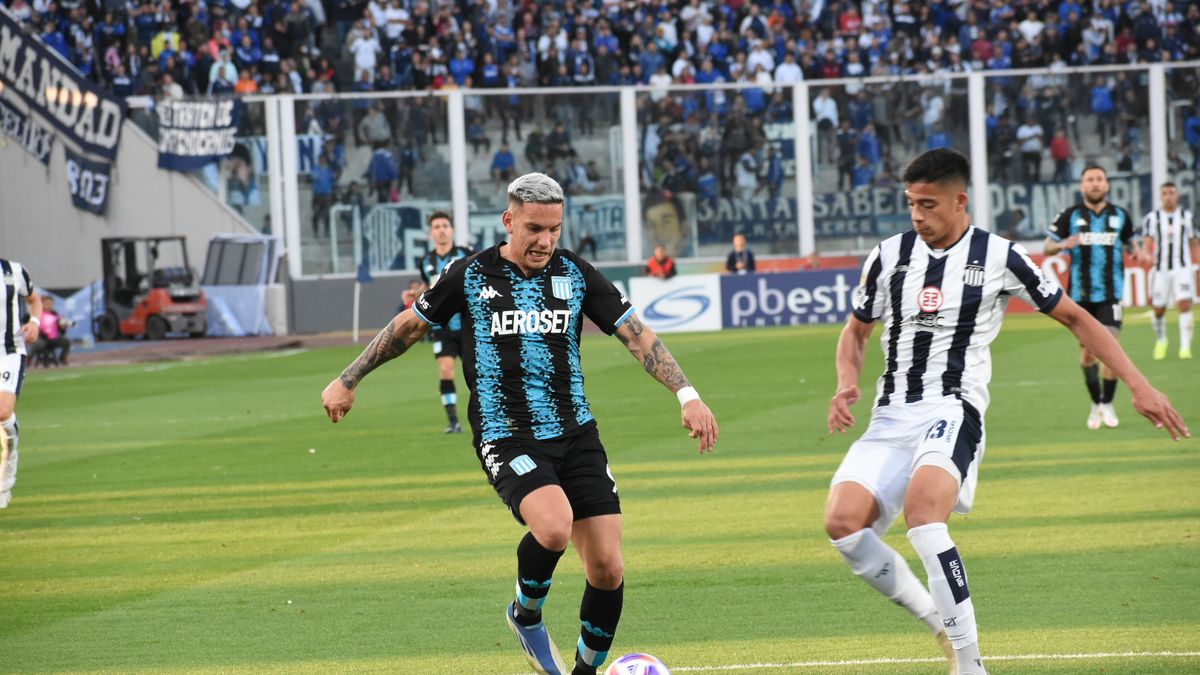 A setback in Córdoba: Racing could not hold the advantage and the fight moves away