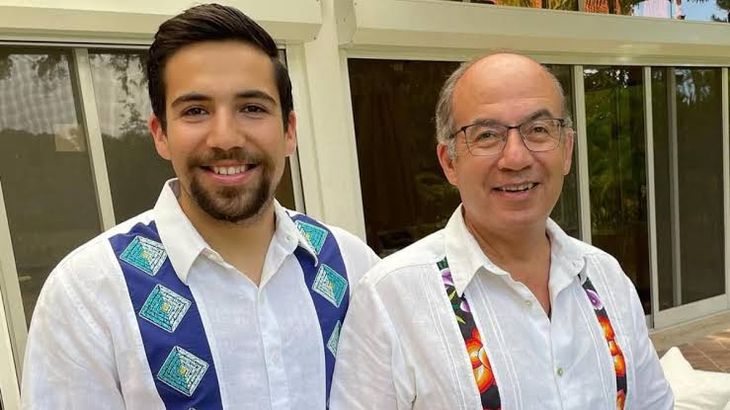 Luis Felipe Calderón Zavala relató que comenzó a vender corbatas cuando tenía alrededor de 11 años.