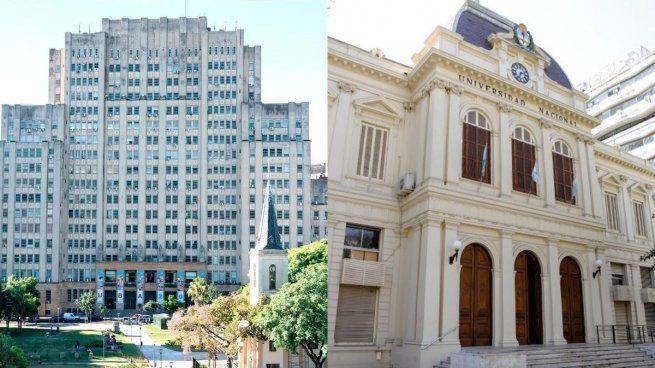 Universidad de Buenos Aires y Universidad Nacional de La Plata.