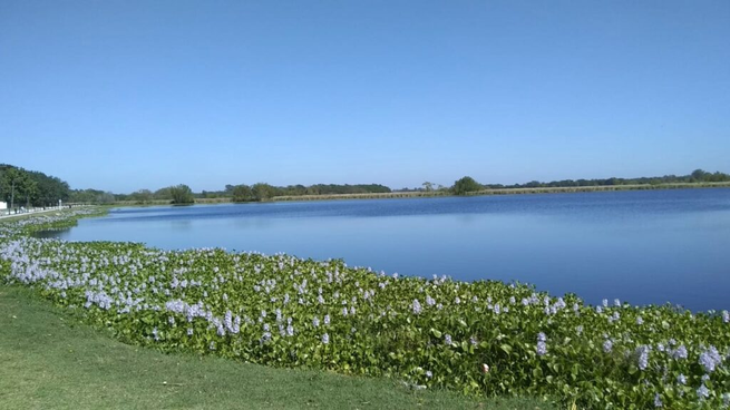 La laguna de San Vicente, un lugar imperdible de la ciudad.