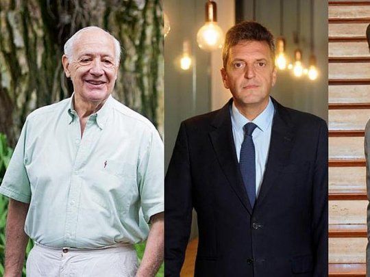 Roberto Lavagna, Sergio Massa, Juan Manuel Urtubey.