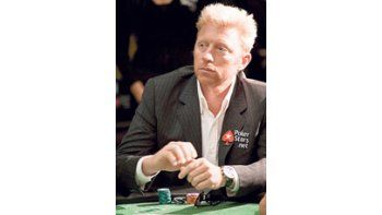 ámbito.com | Boris Becker en acción, durante la quinta y última etapa del Latin American Poker Tour que se desarrolló en Mar del Plata.
