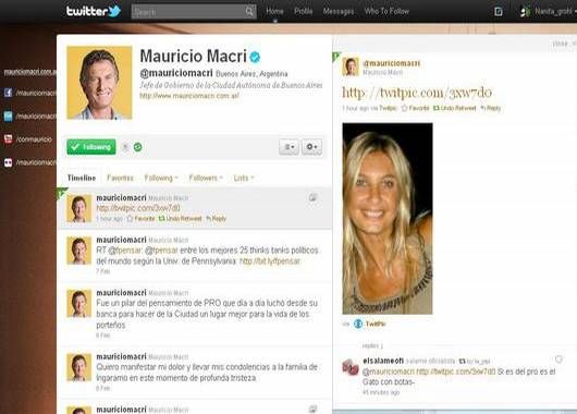 Una curiosa foto en el Twitter de Macri revolucionó a sus seguidores (y detractores) (foto 1)