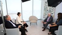 Esteban Urresti y Marta Liotto encabezaron el tercerpanel de Ámbito Debate sobre Real Estate.