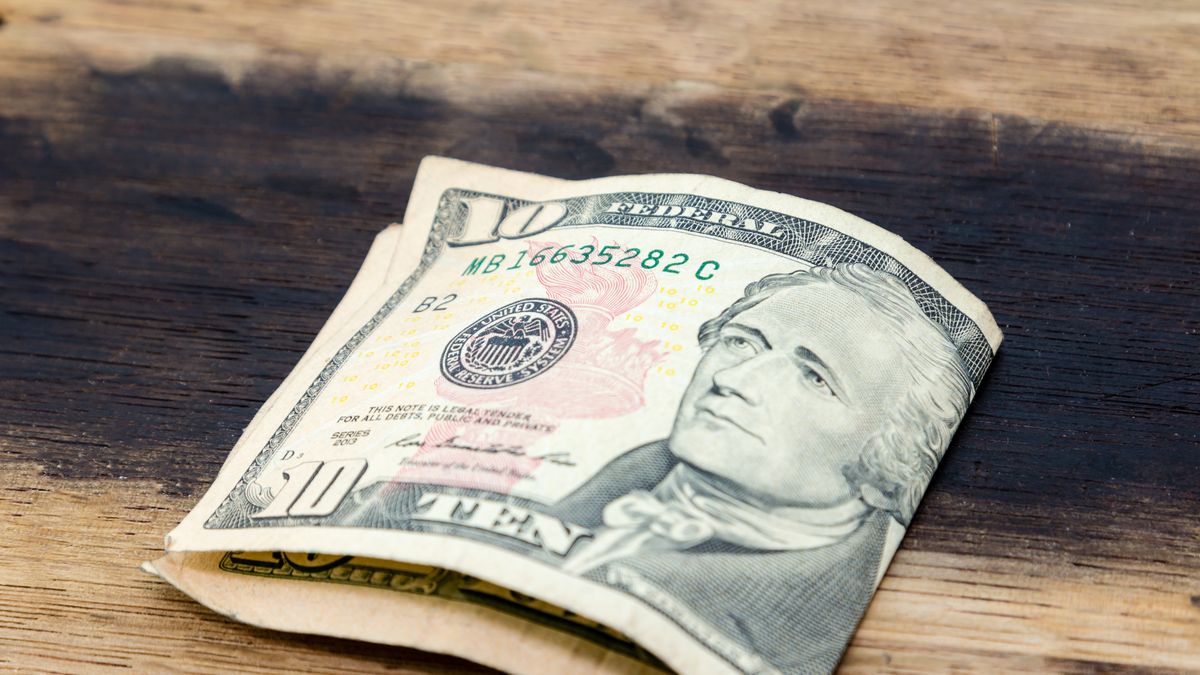 The dollar fell for the third day in a row and fell to two-week values