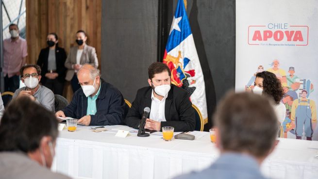 El presidente de Chile, Gabriel Boric, lideró una reunión de autocrítica del gobierno.