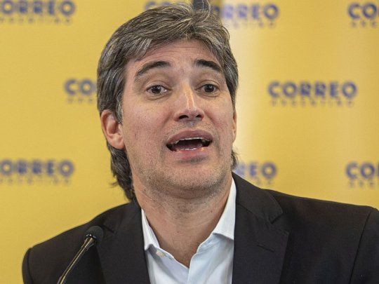 El Secretario de Asuntos Politicos e Institucionales, Adrián Pérez.
