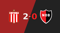 estudiantes gana 2-0 a newell`s con doblete de mauro mendez