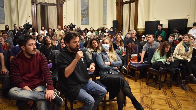 Juan Grabois en el Congreso 