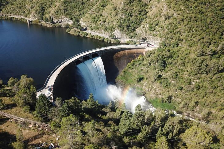 Embalse Dique los Molinos se encuentra en Valle de Calamuchita cercano a Villa General Belgrano