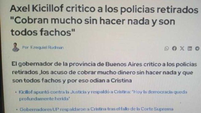 La captura falsa circuló por las redes sociales.