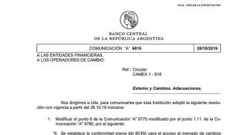 para retirar efectivo en el exterior habra que tener dolares en la cuenta