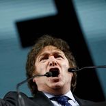 La versión local de La Libertad Avanza busca replicar en Uruguay el efecto Javier Milei. La versión local de La Libertad Avanza busca replicar en Uruguay el efecto Javier Milei.