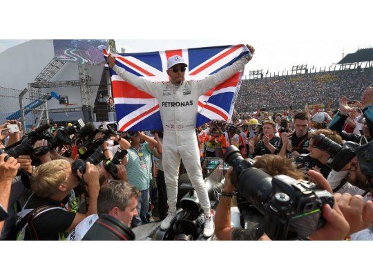 Hamilton gritó campeón por cuarta vez en la F1.