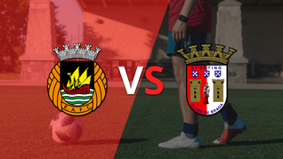 Inicia el segundo tiempo sin goles entre Rio Ave y SC Braga