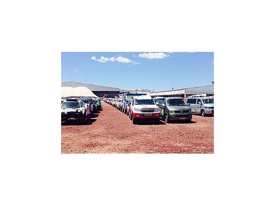 A menos de diez días para el inicio del Dakar, la mayoría de los vehículos ya están en la Argentina.