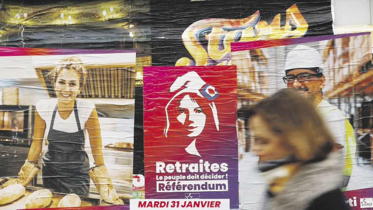 France marches against pension reform
