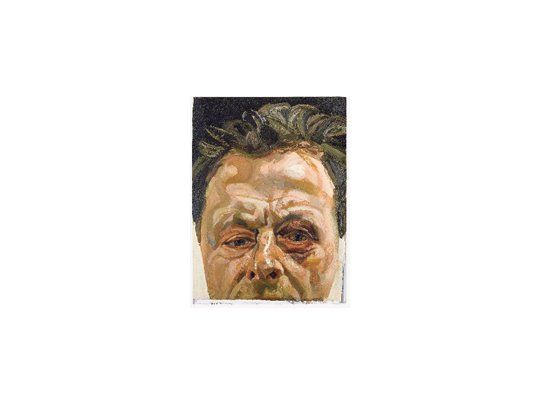 El autorretrato de Lucian Freud con un ojo morado era la estrella de una subasta de Sotheby’s, pero su precio final, de 4,4 millones de dólares, quedó eclipsado por un De Koonig que se vendió en 6,1 millones.