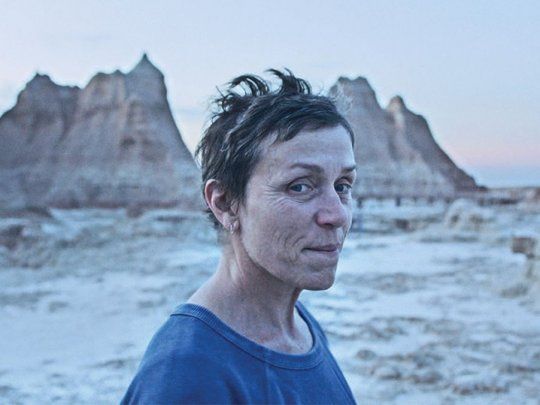 Nomadland. Frances McDormand, protagonista del film de Zhao.