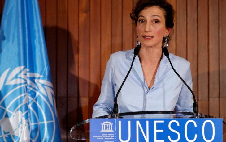 Audrey Azoulay, directora de Unesco.