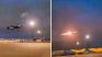 A plane caught fire in mid-flight and had to make an emergency landing in Canada A plane caught fire in mid-flight and had to make an emergency landing in Canada
