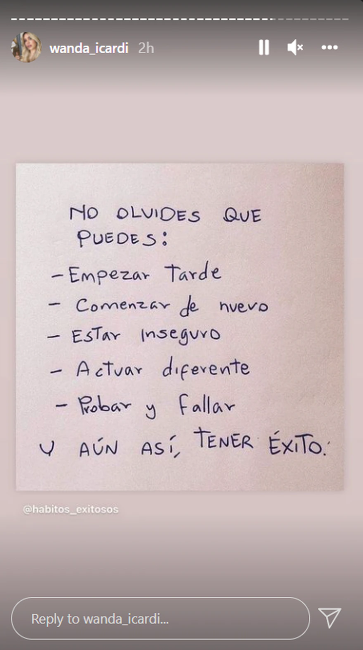 The list of “steps to follow” of Wanda Nara after her separation from Mauro Icardi
