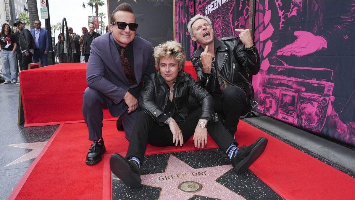 Green Day already has its star on the Hollywood Walk of Fame