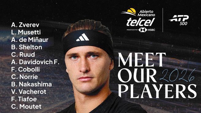 A partir de este lunes 23 de febrero las costas de Acapulco verán acción de cinco jugadores dentro del Top-20 del ranking de la ATP cuando comience a disputarse el Abierto de Tenis de México.&nbsp;
