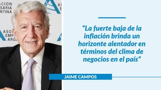 Presidente de la Asociación Empresaria Argentina (AEA). Presidente de la Asociación Empresaria Argentina (AEA).