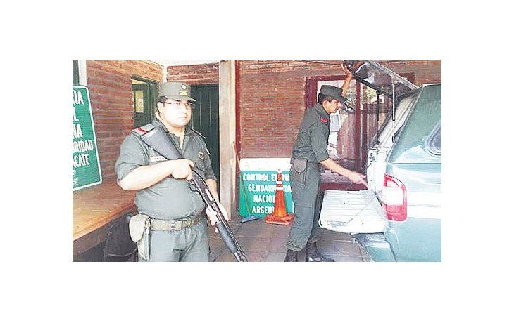 Gendarmería Nacional realizó un operativo durante la mañana de ayer. Detectaron la droga en dos camiones.