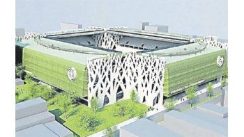Este es el proyecto de estadio que diagramó el club San Lorenzo de Almagro. Estará ubicado en avenida la Plata y Las Casas.