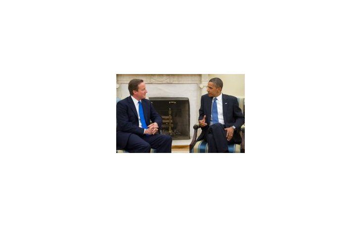 Obama y Cameron, en un encuentro de 2010.
