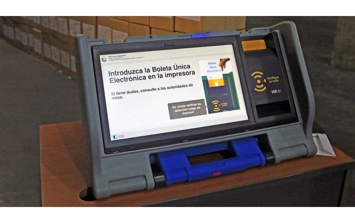 La Cámara Nacional Electoral respaldó la Boleta Única Electrónica