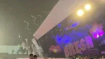 La Bresh se vio empañada por el temporal.